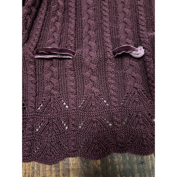 Lauren Ralph Lauren cable knit cardigan M - Picture 4 of 8